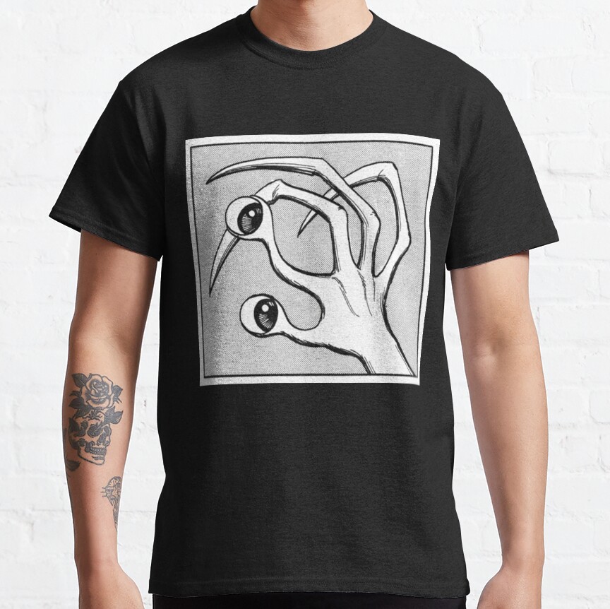 Parasyte Kiseiju Horror Manga Panel T-Shirt