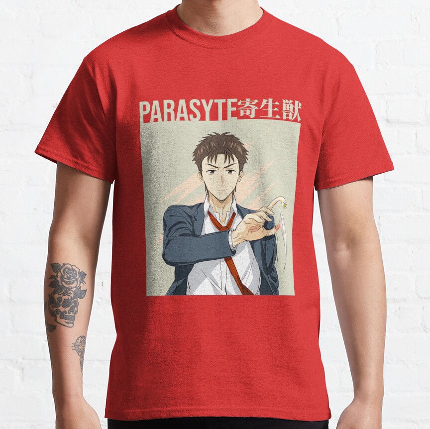Parasyte Manga Parasyte Parasyte T-Shirt - Image 4