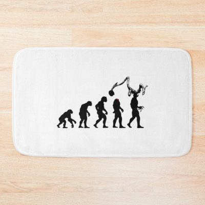 Parasyte Black & White Bath Mat