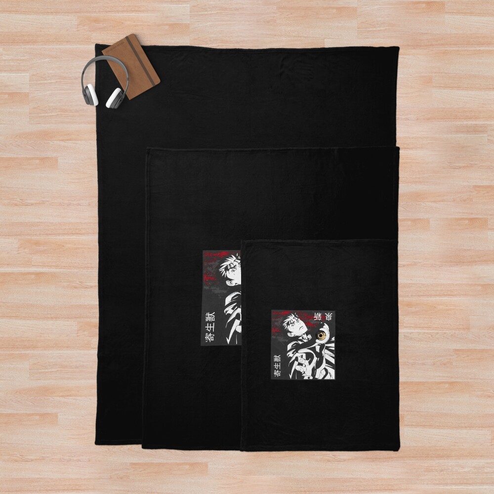 Izumi Shinichi Parasyte Throw Blanket - Image 3