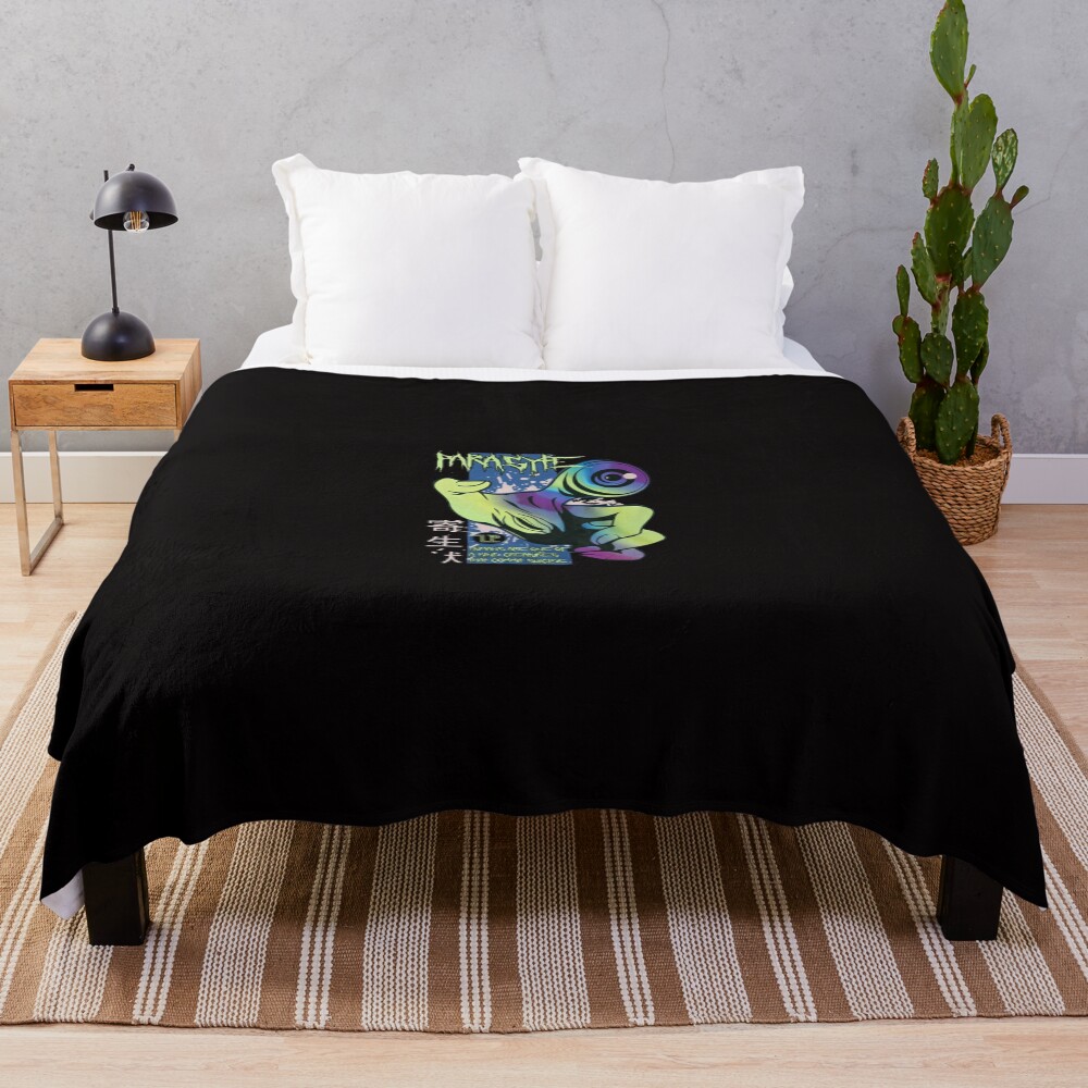 Migi Parasyte Throw Blanket
