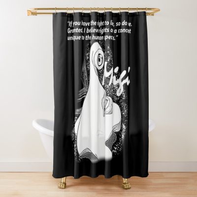 Migi Pullover Shower Curtain