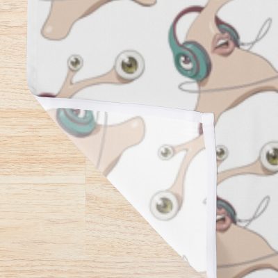 Alternative view of Parasyte Migi Wear Headphones Shower Curtain