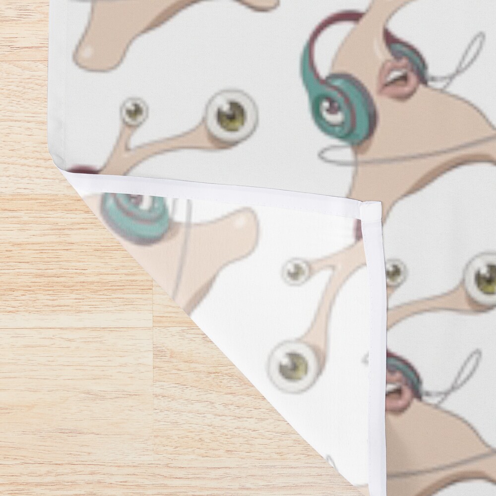 Parasyte Migi Wear Headphones Shower Curtain - Image 2