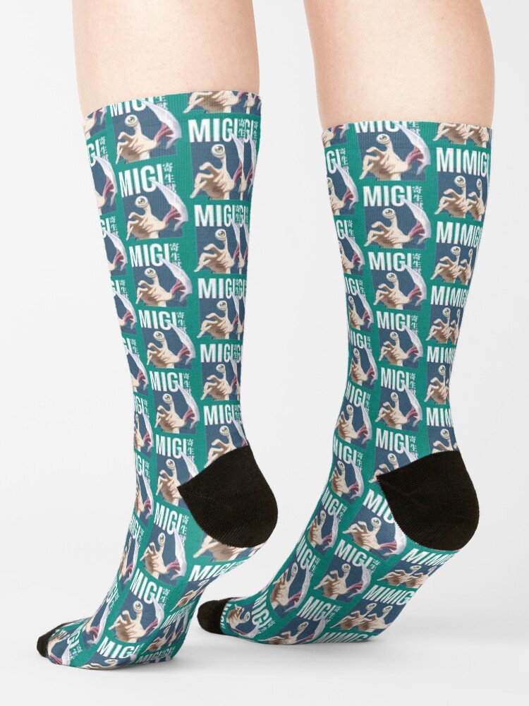 Migi Shinichi Izumi Parasyte Anime Cap Socks - Image 2