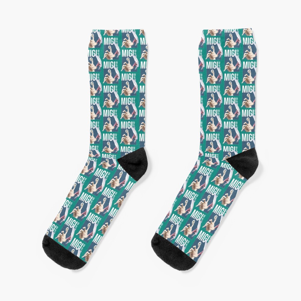 Migi Shinichi Izumi Parasyte Anime Cap Socks